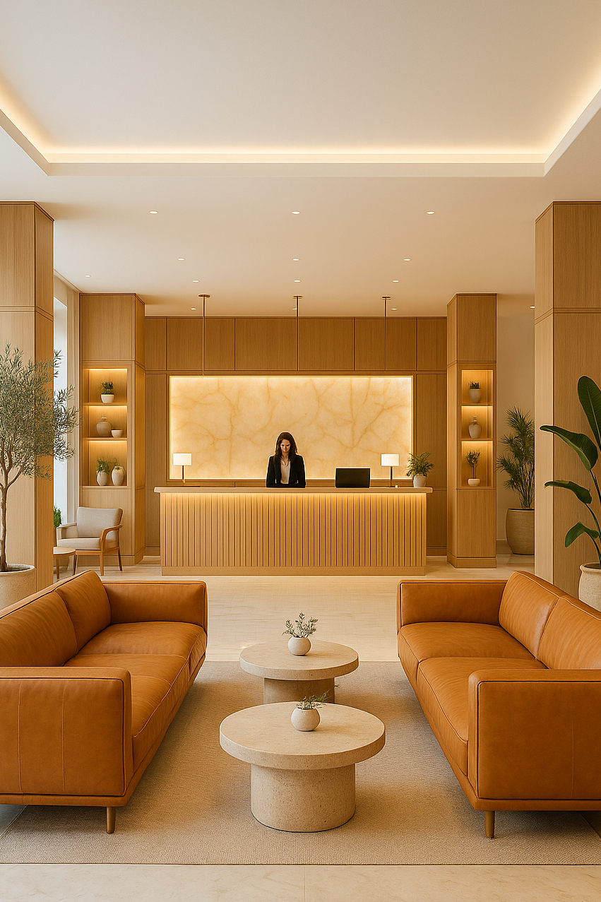 Reception hotels Palermo